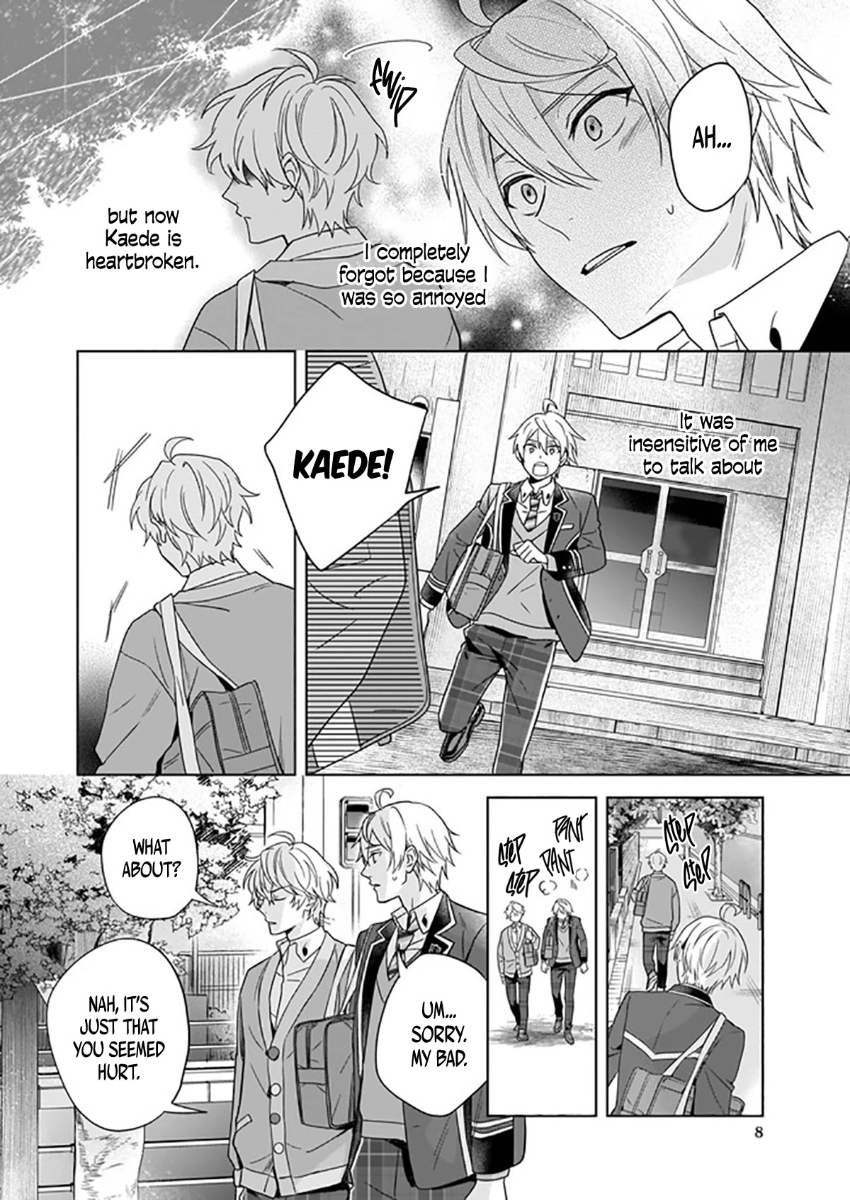 I Realized I Am the Younger Brother of the Protagonist in a BL Game chapter 3 page 9