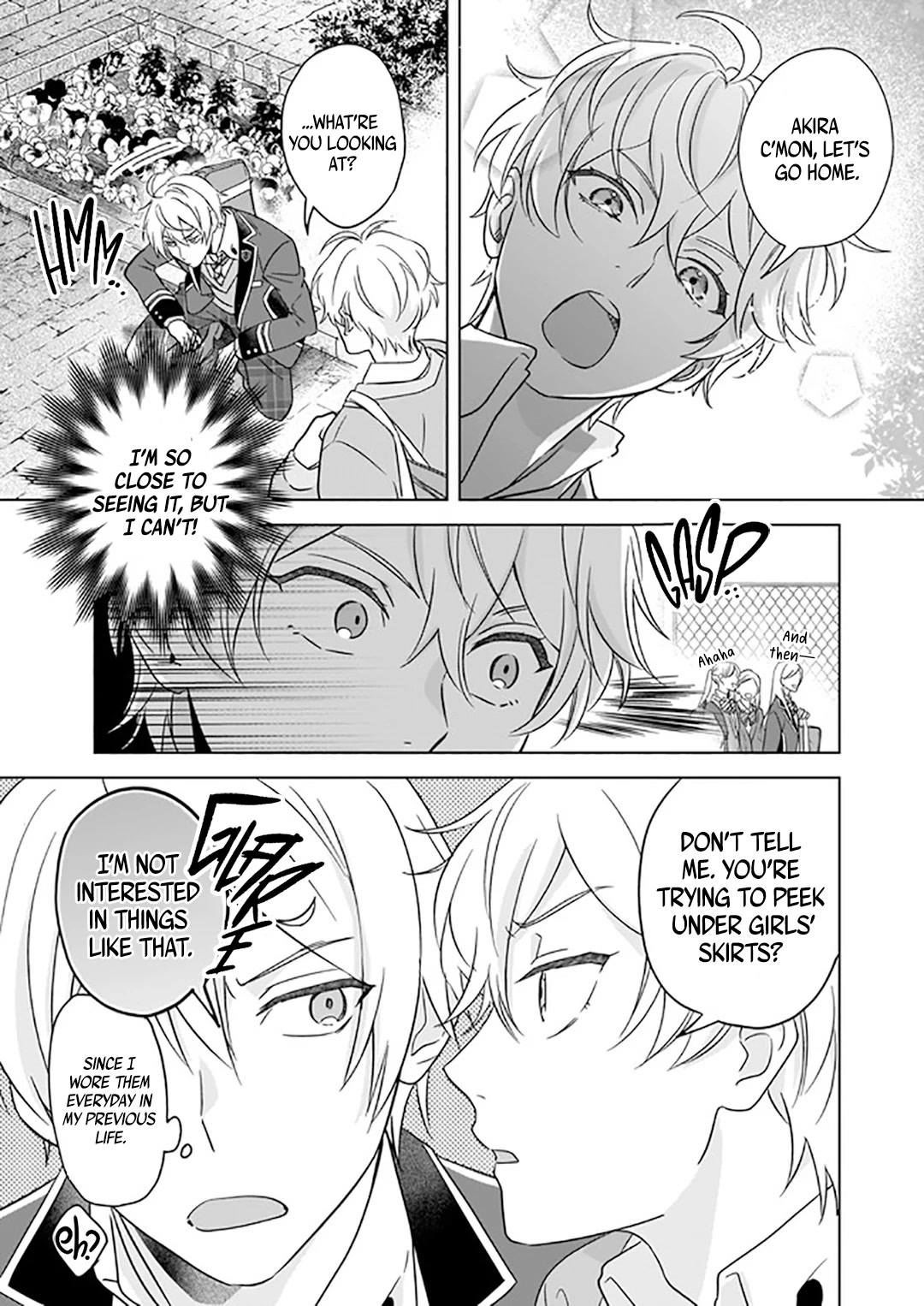 I Realized I Am the Younger Brother of the Protagonist in a BL Game chapter 4 page 12