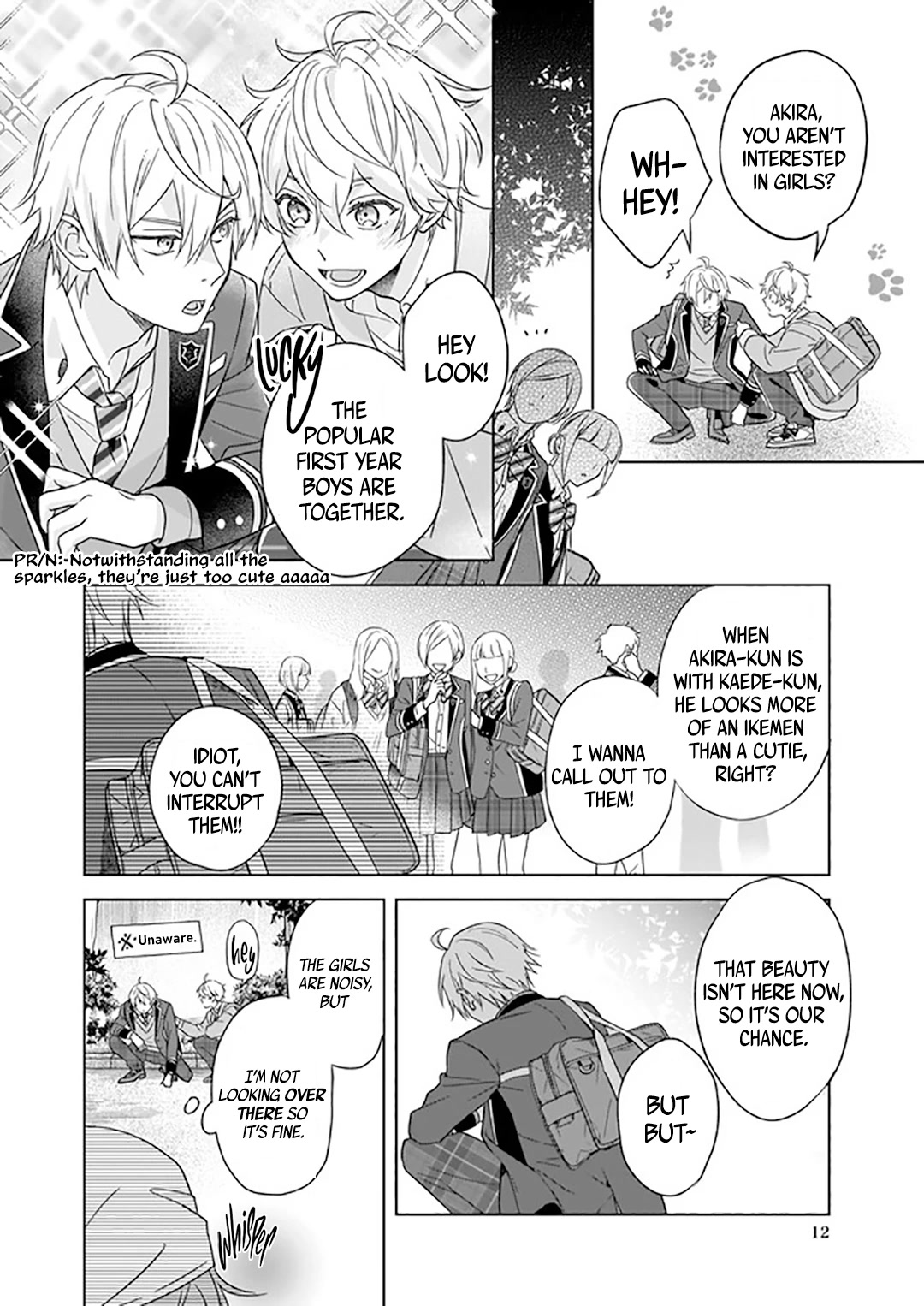 I Realized I Am the Younger Brother of the Protagonist in a BL Game chapter 4 page 13