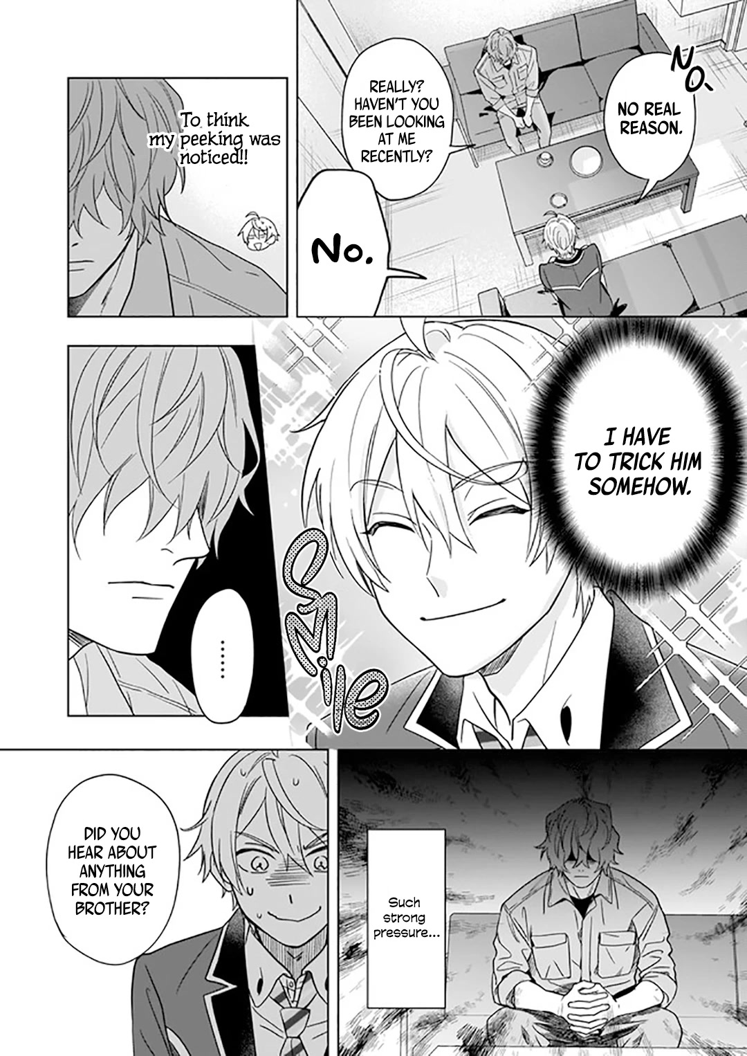 I Realized I Am the Younger Brother of the Protagonist in a BL Game chapter 4 page 21