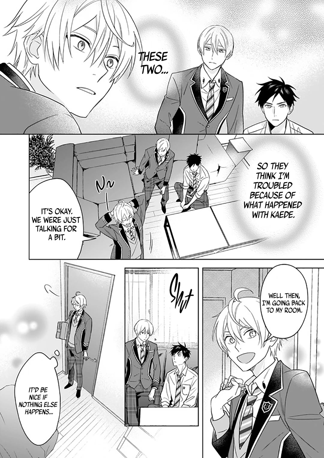 I Realized I Am the Younger Brother of the Protagonist in a BL Game chapter 4 page 5