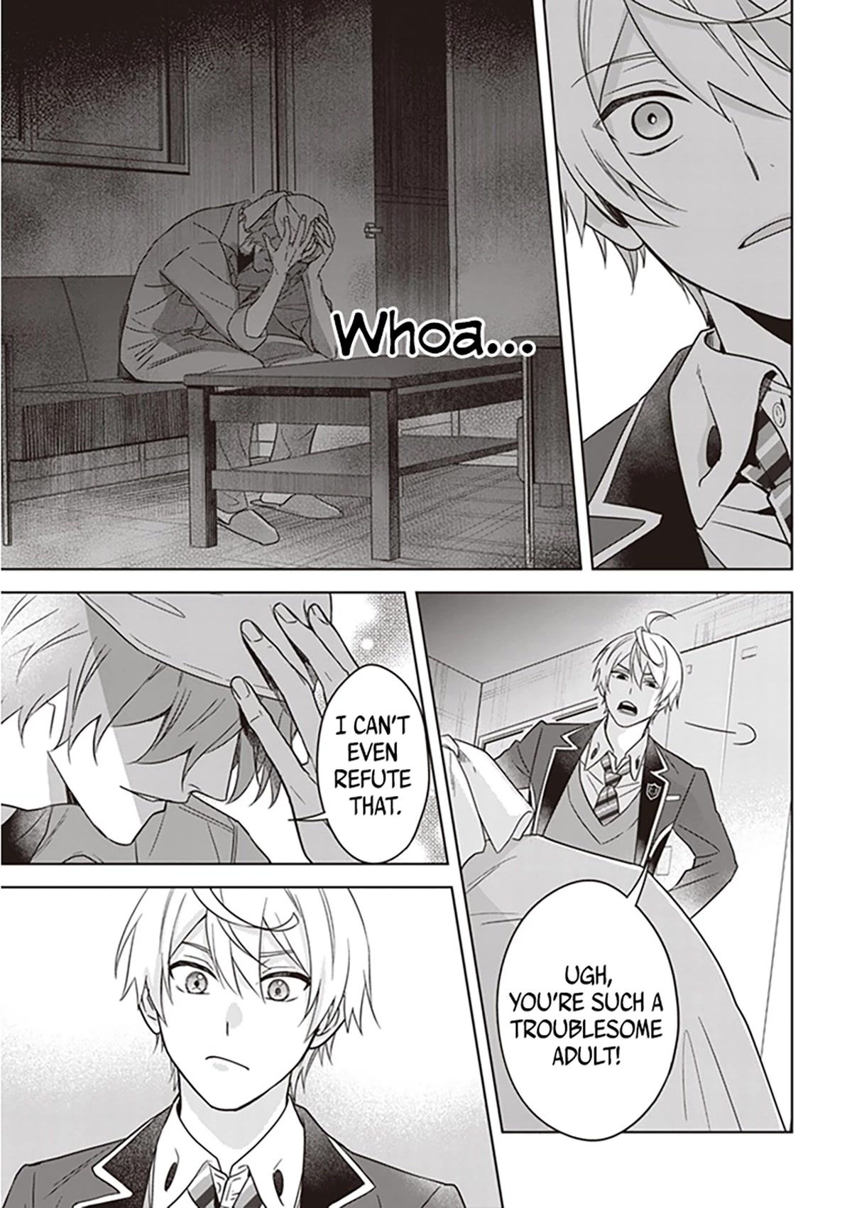 I Realized I Am the Younger Brother of the Protagonist in a BL Game chapter 5 page 14