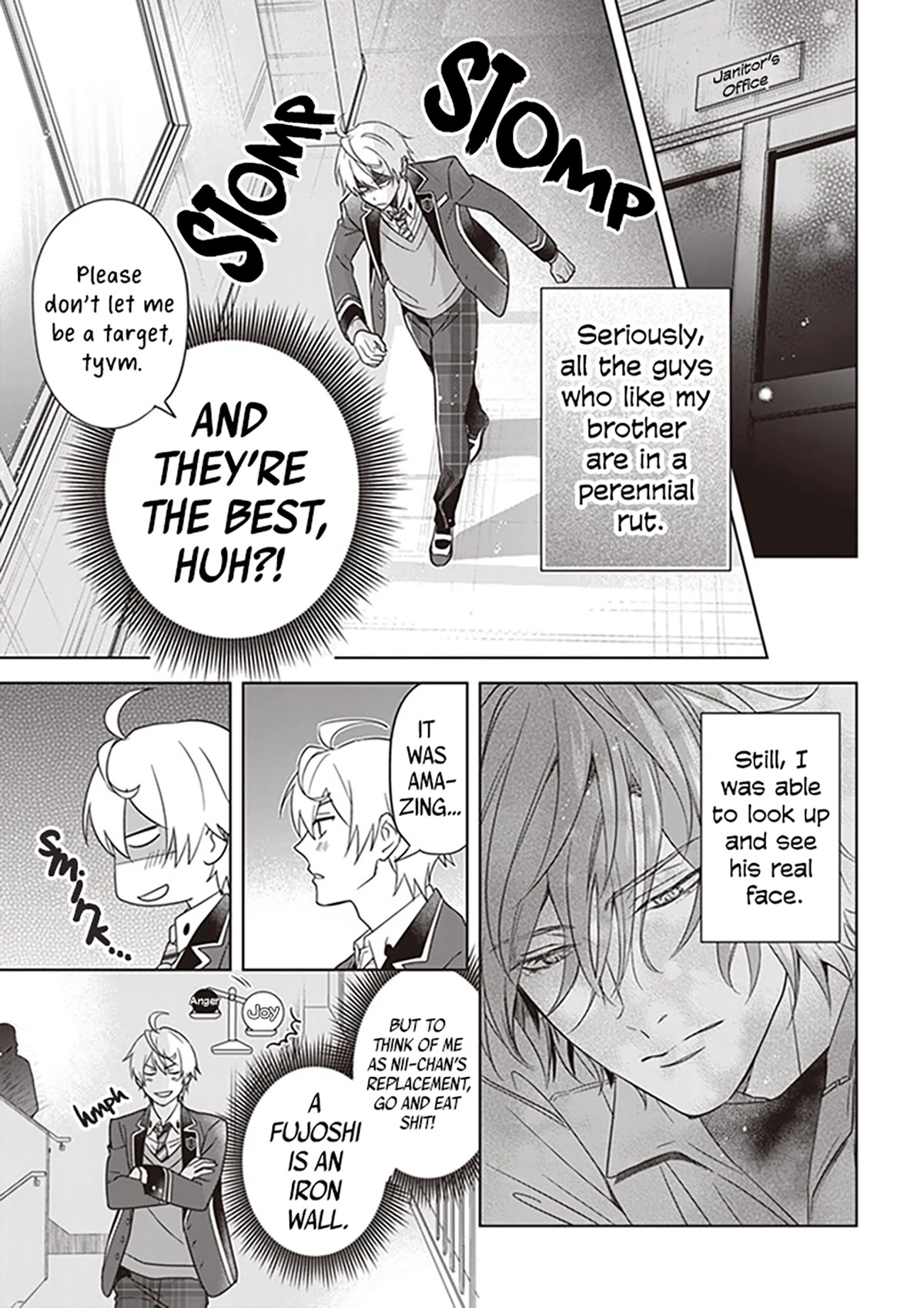 I Realized I Am the Younger Brother of the Protagonist in a BL Game chapter 5 page 22