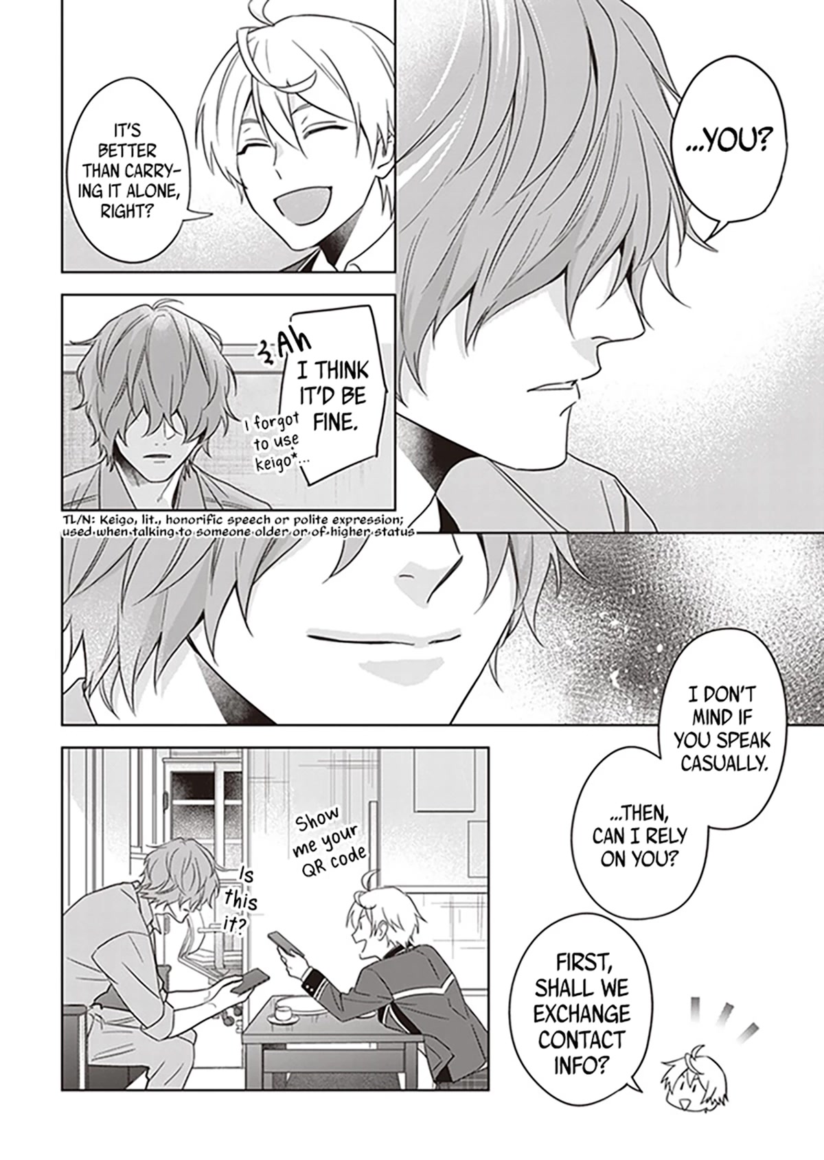 I Realized I Am the Younger Brother of the Protagonist in a BL Game chapter 5 page 9