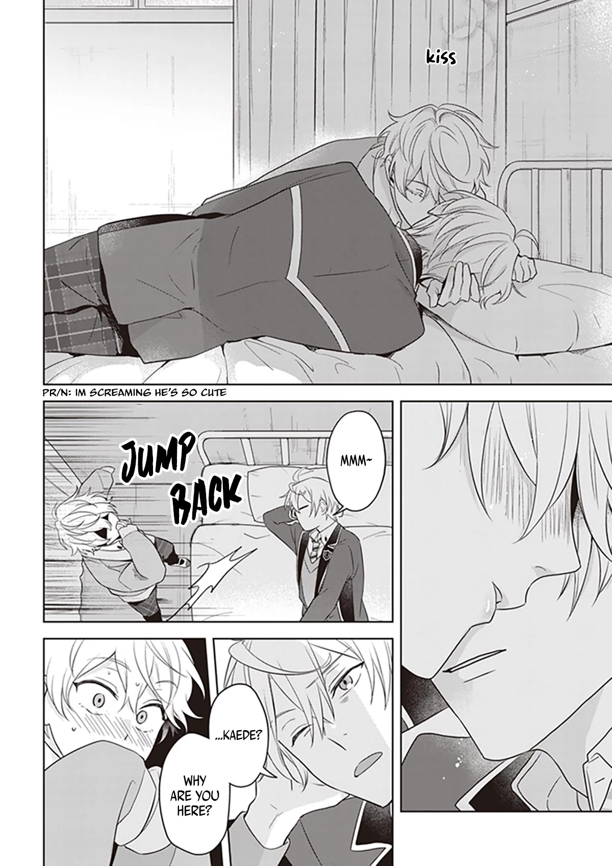 I Realized I Am the Younger Brother of the Protagonist in a BL Game chapter 6.5 page 13