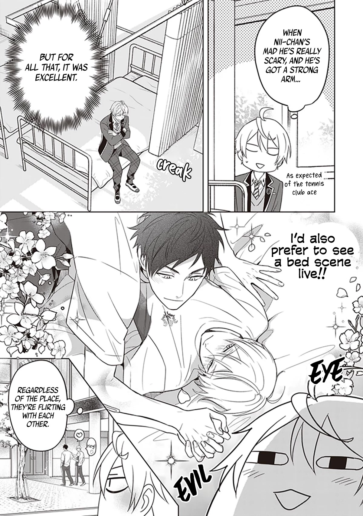 I Realized I Am the Younger Brother of the Protagonist in a BL Game chapter 6.5 page 8