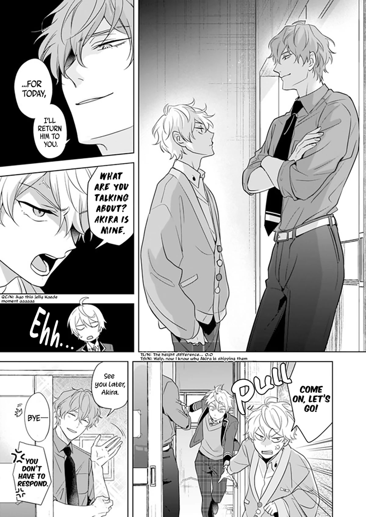 I Realized I Am the Younger Brother of the Protagonist in a BL Game chapter 6 page 22