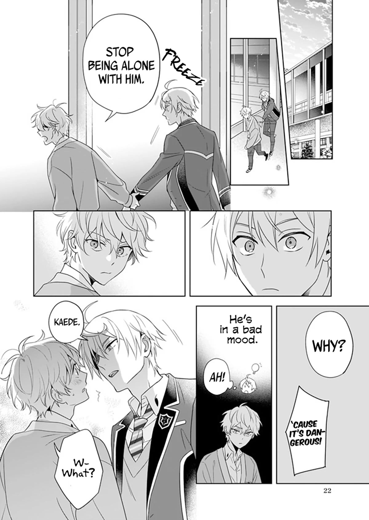 I Realized I Am the Younger Brother of the Protagonist in a BL Game chapter 6 page 23