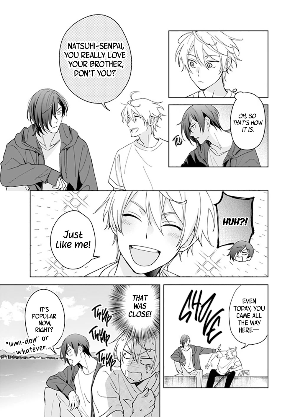 I Realized I Am the Younger Brother of the Protagonist in a BL Game chapter 9 page 12