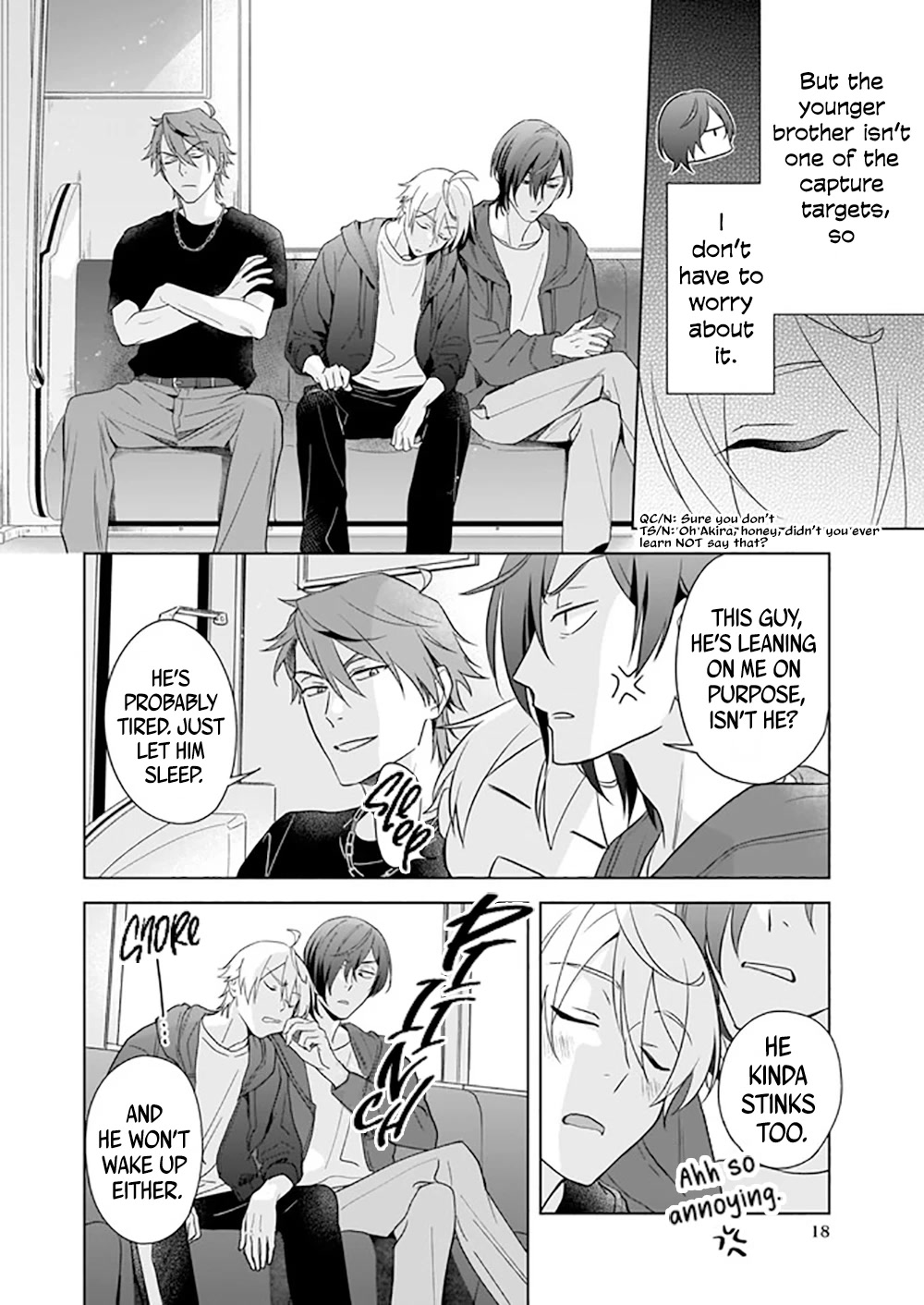 I Realized I Am the Younger Brother of the Protagonist in a BL Game chapter 9 page 19