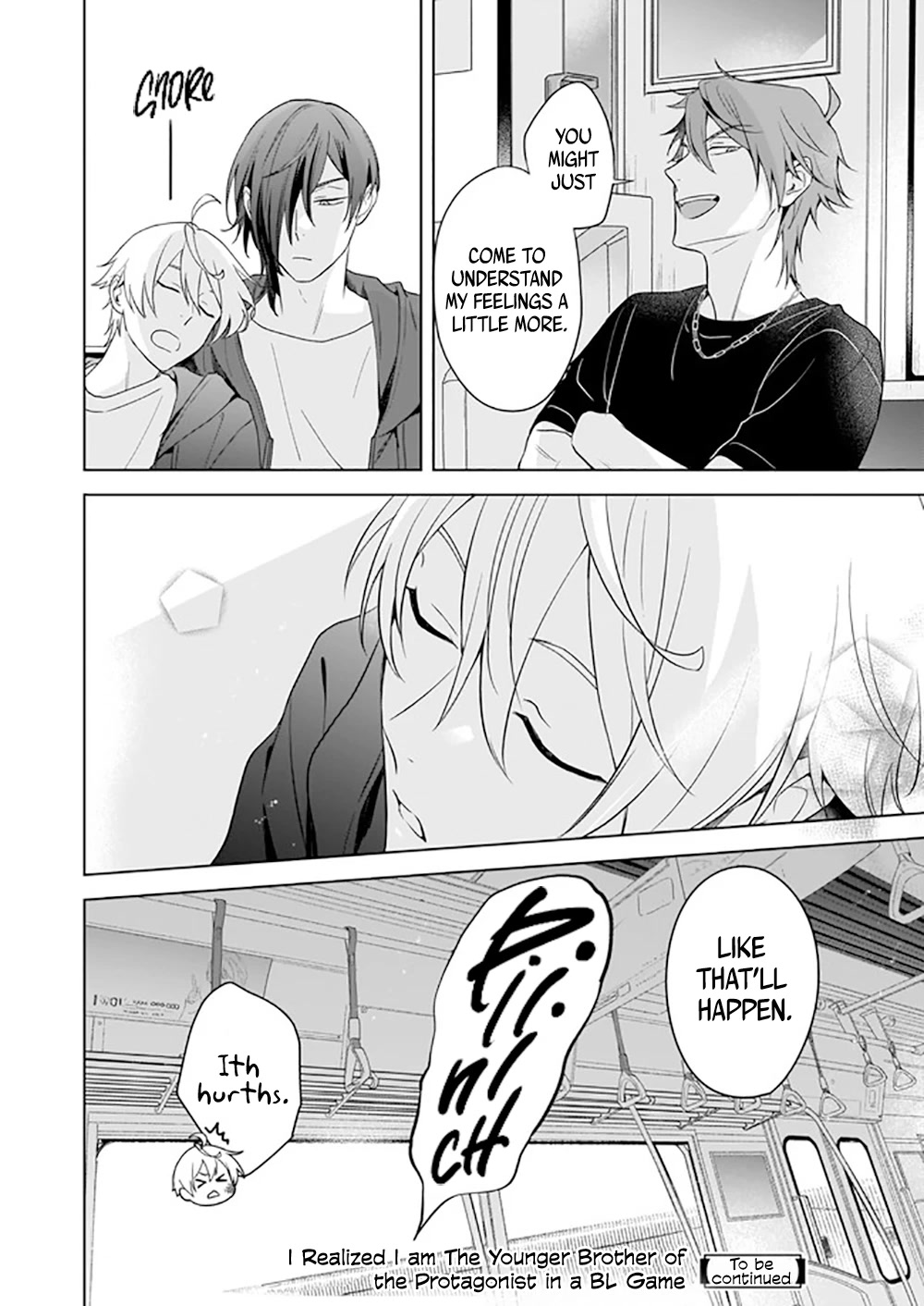 I Realized I Am the Younger Brother of the Protagonist in a BL Game chapter 9 page 21