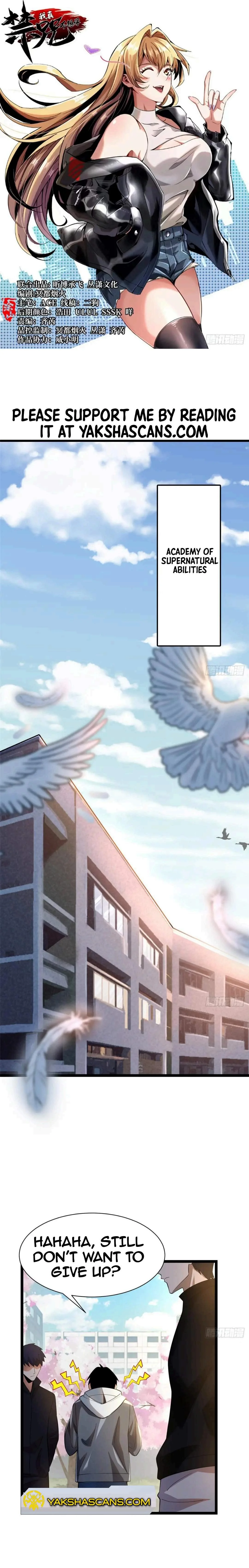 I Really Don’t Want to Learn Forbidden Spells chapter 1.1 page 2