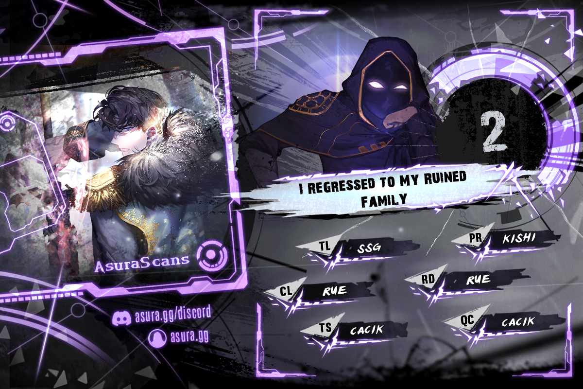 I Regressed to My Ruined Family chapter 2 page 1