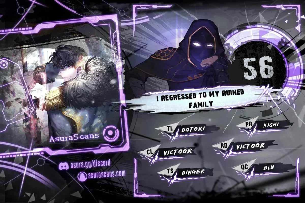 I Regressed to My Ruined Family chapter 56 page 1