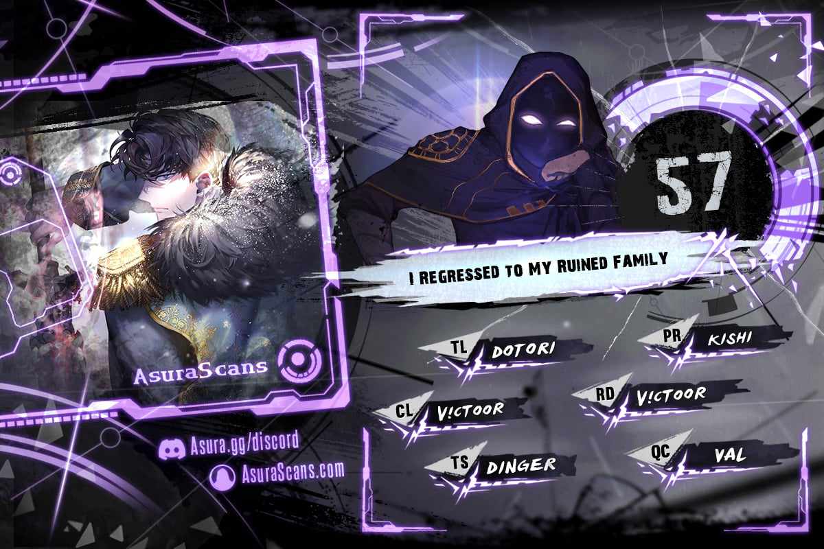 I Regressed to My Ruined Family chapter 57 page 1