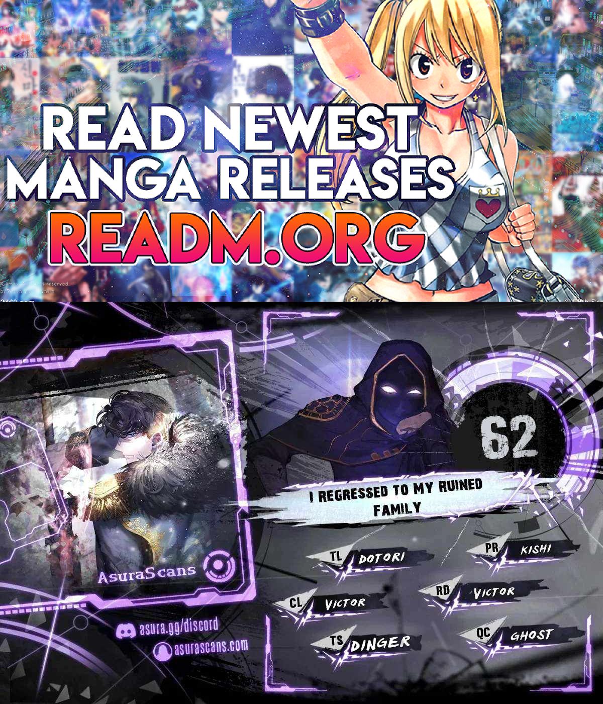 I Regressed to My Ruined Family chapter 62 page 1