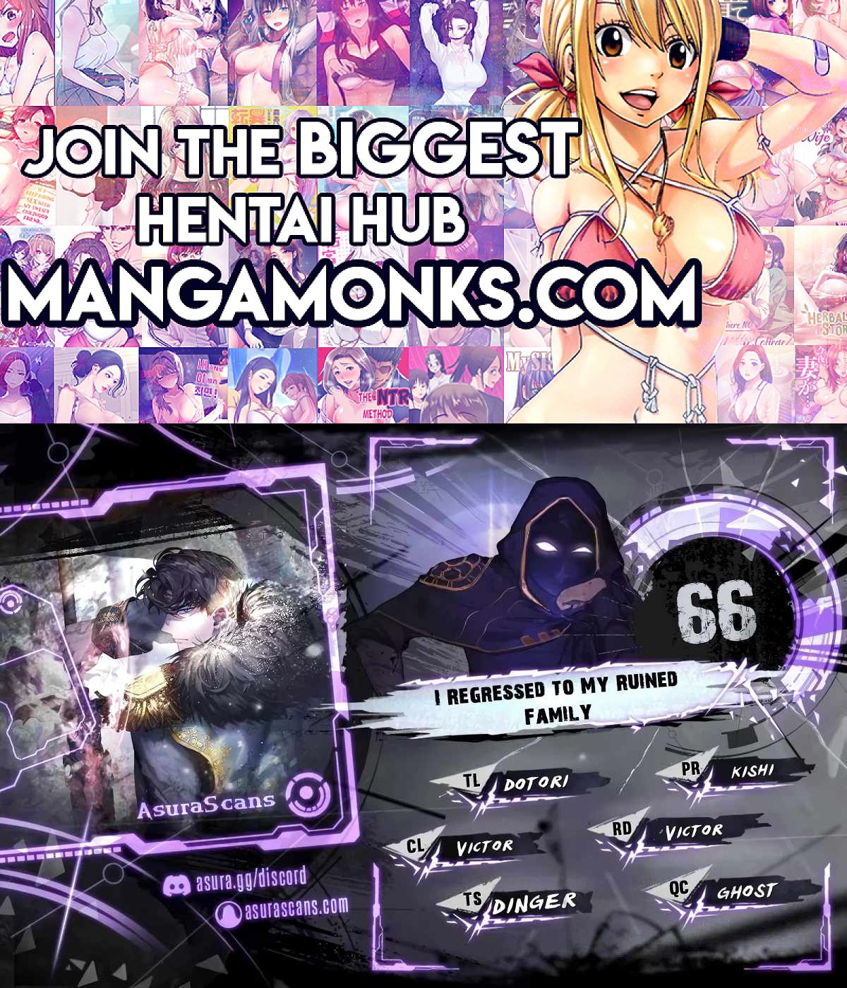 I Regressed to My Ruined Family chapter 66 page 1