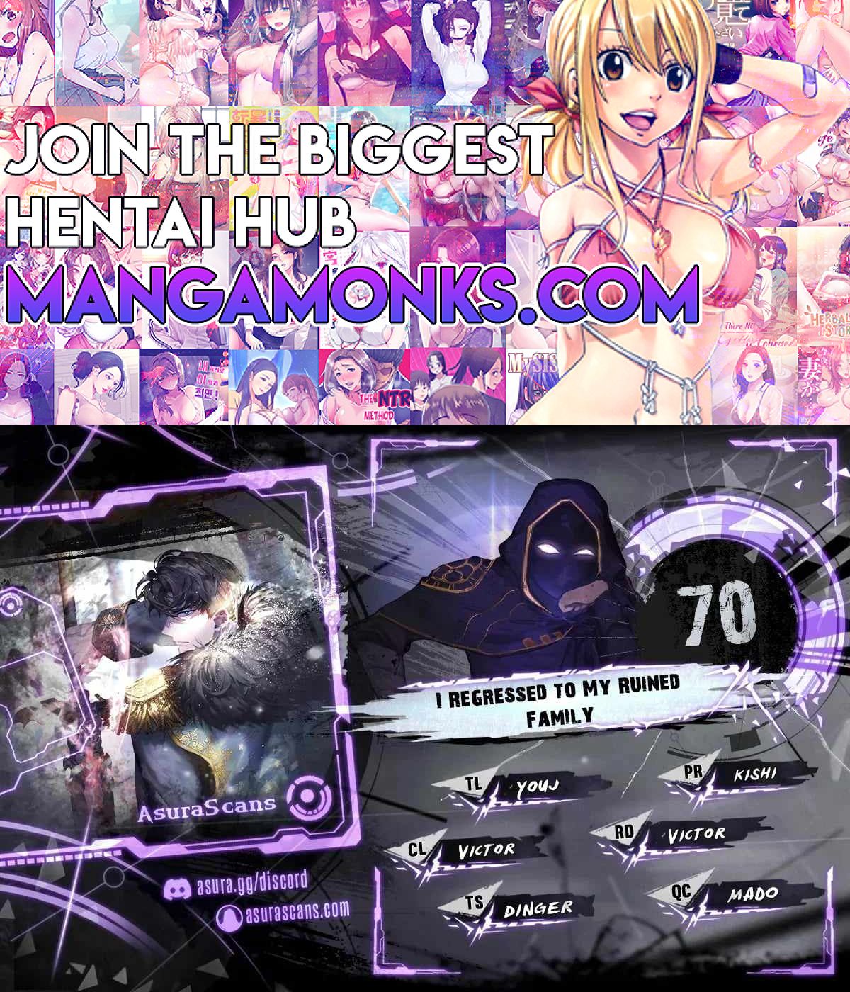 I Regressed to My Ruined Family chapter 70 page 1