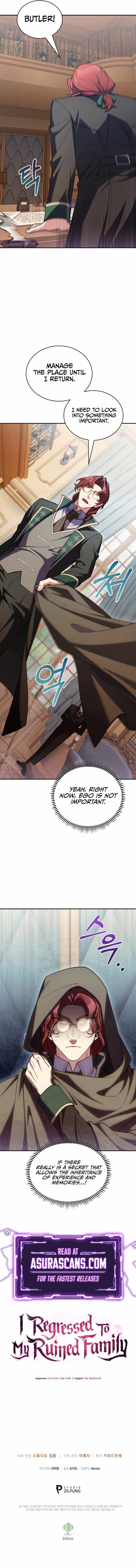 I Regressed to My Ruined Family chapter 71 page 13