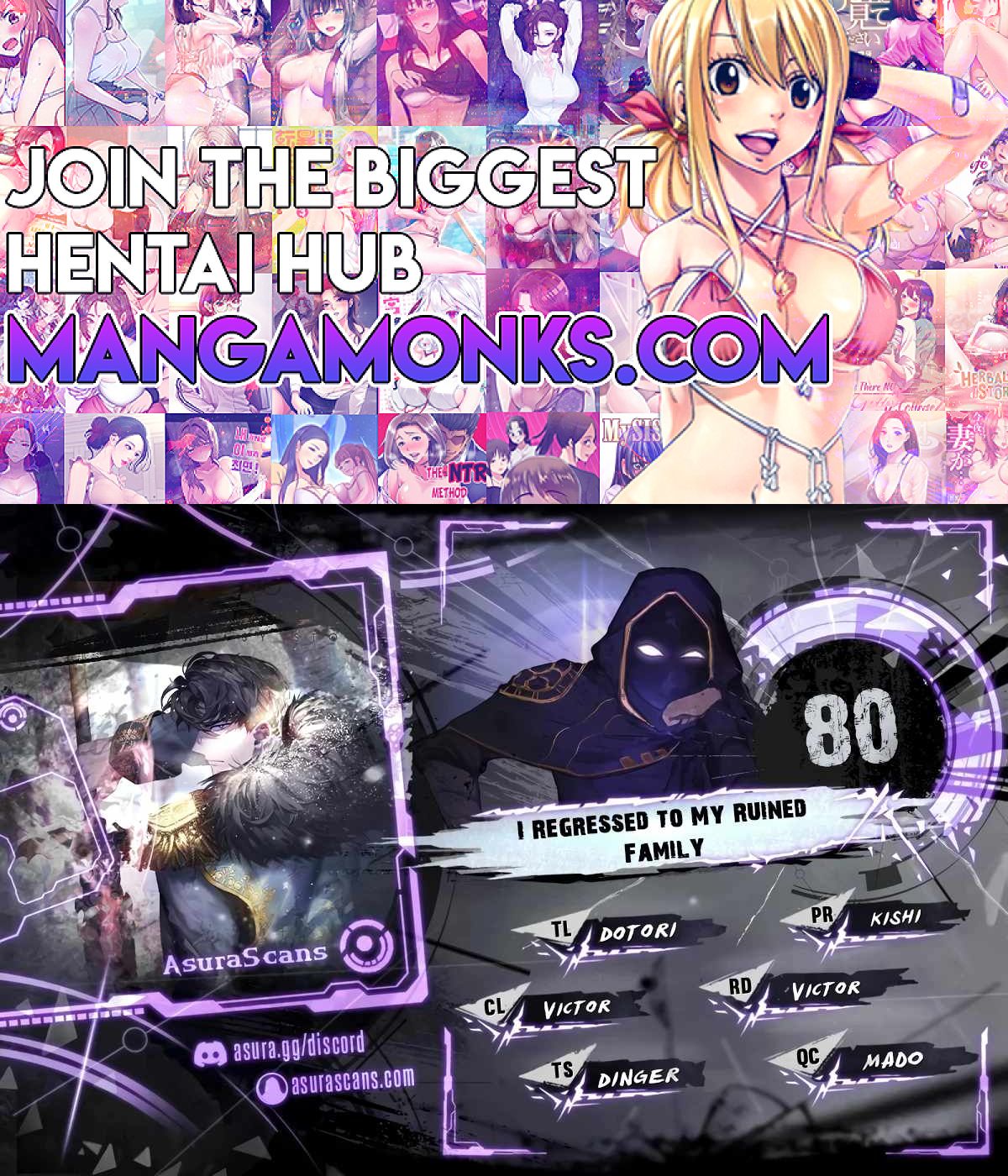 I Regressed to My Ruined Family chapter 80 page 1