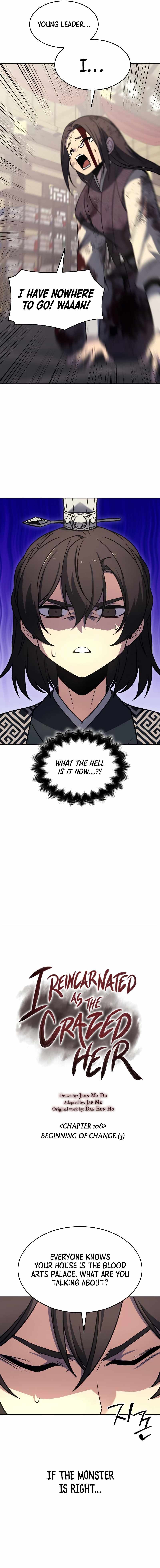 I Reincarnated As The Crazed Heir chapter 108 page 13