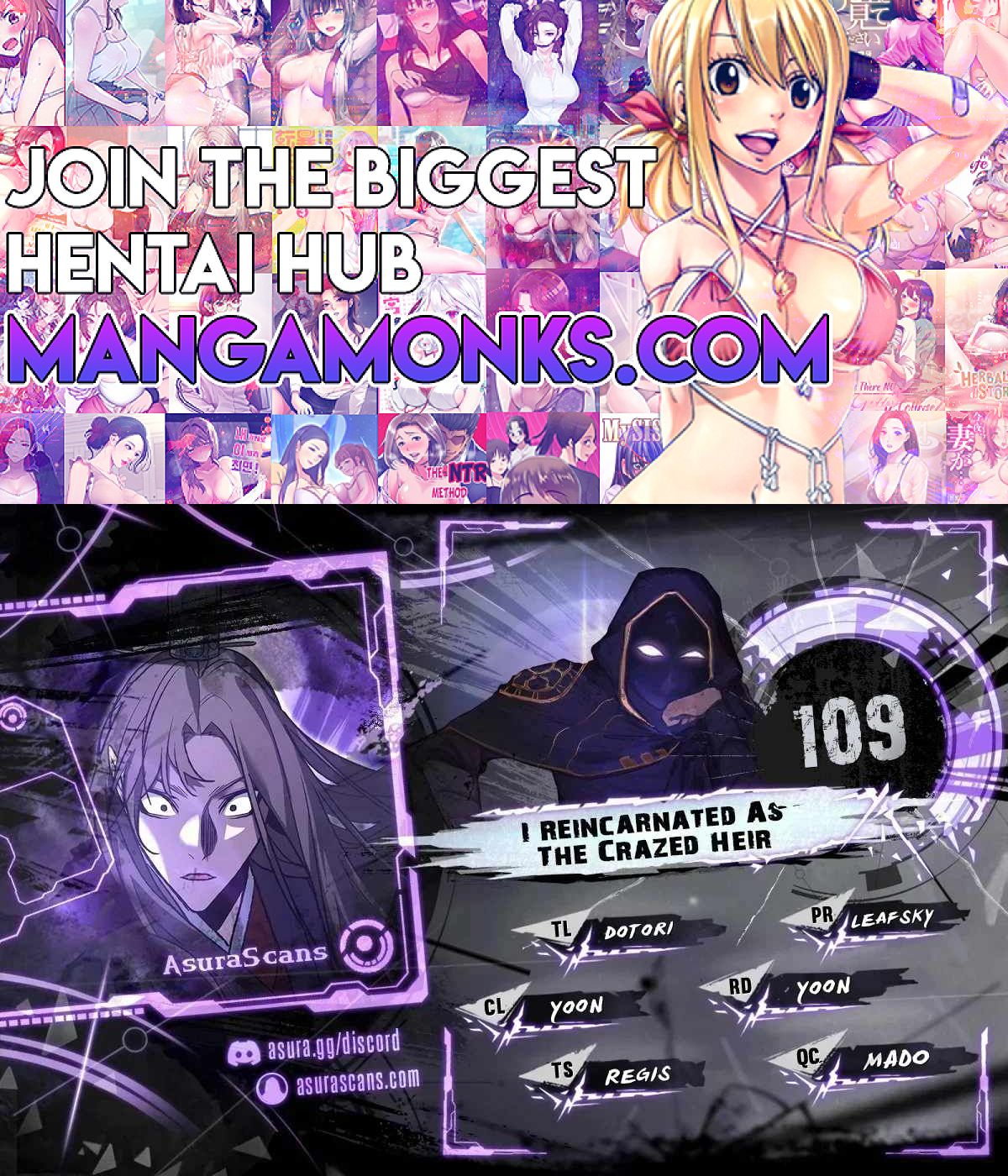 I Reincarnated As The Crazed Heir chapter 109 page 1