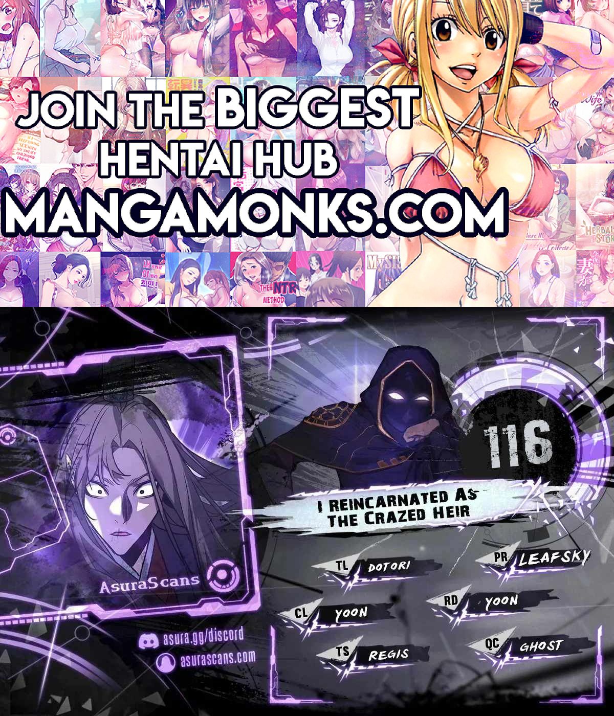 I Reincarnated As The Crazed Heir chapter 116 page 1