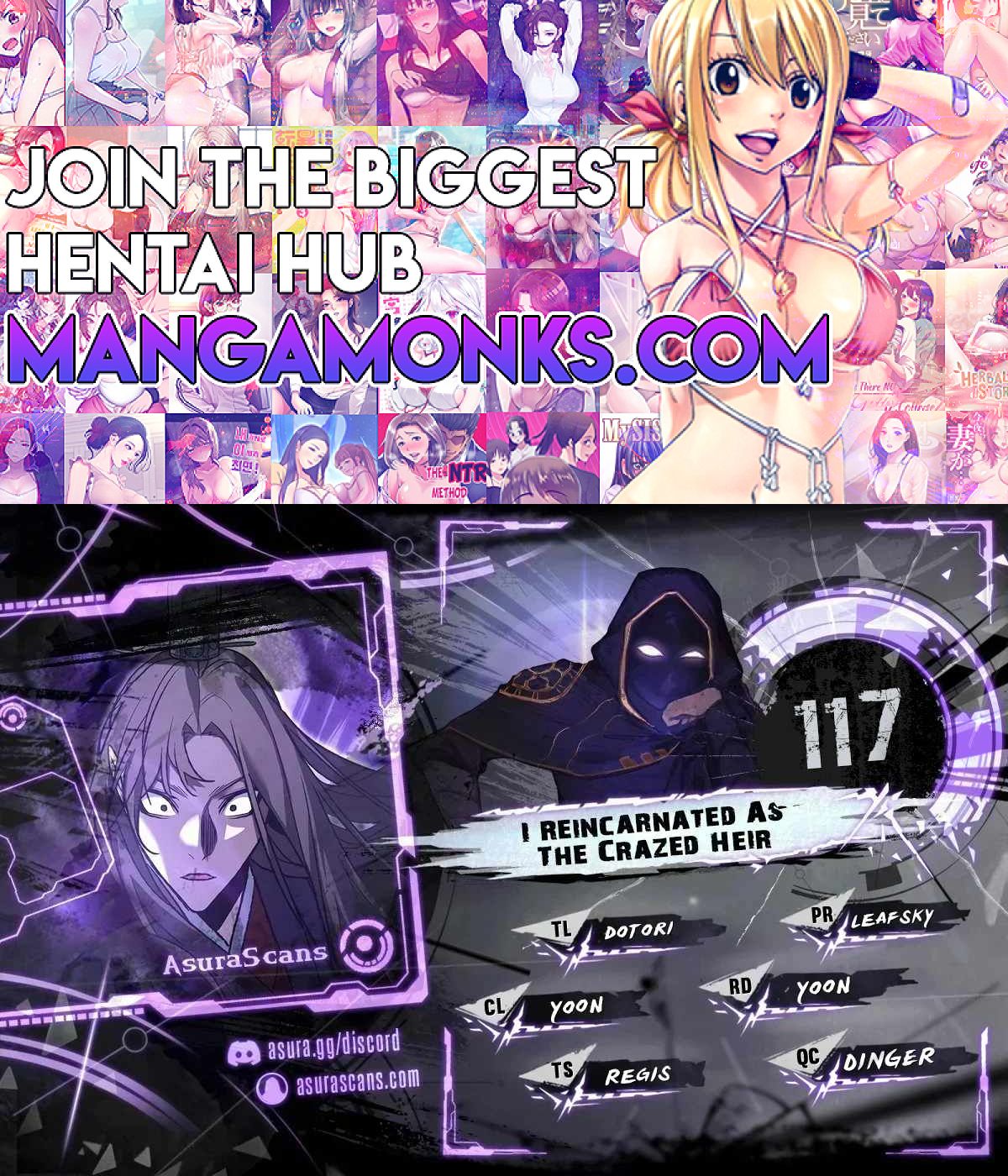 I Reincarnated As The Crazed Heir chapter 117 page 1