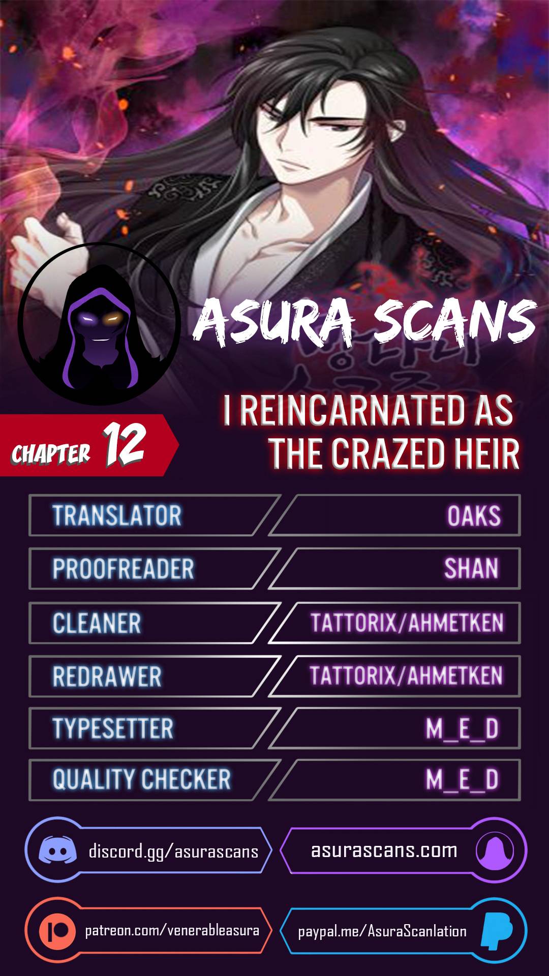 I Reincarnated As The Crazed Heir chapter 12 page 1