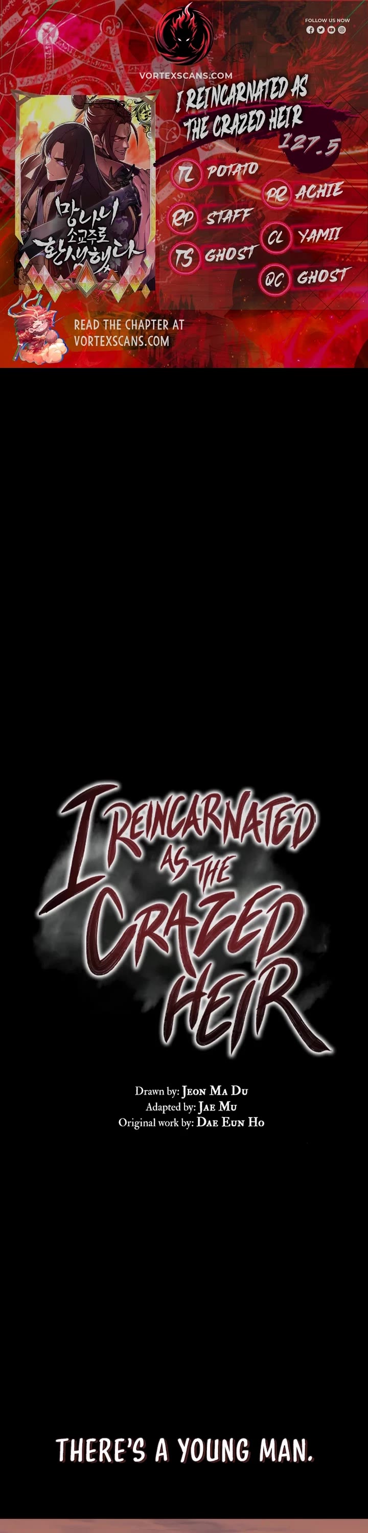 I Reincarnated As The Crazed Heir chapter 127.5 page 1