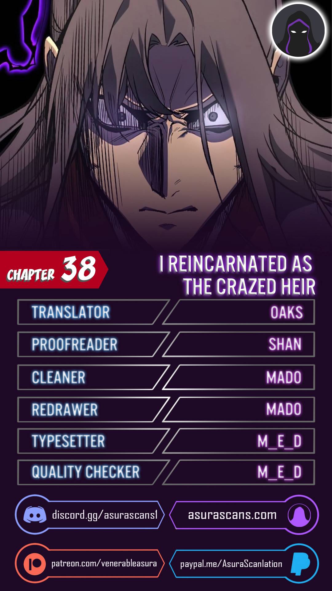 I Reincarnated As The Crazed Heir chapter 38 page 1