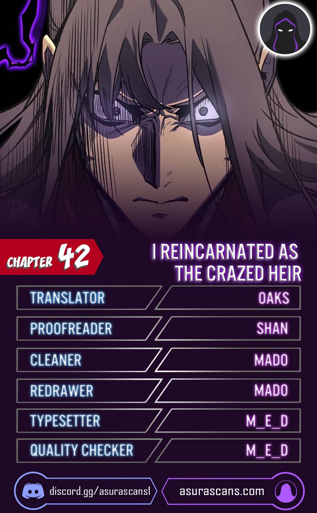 I Reincarnated As The Crazed Heir chapter 42 page 1