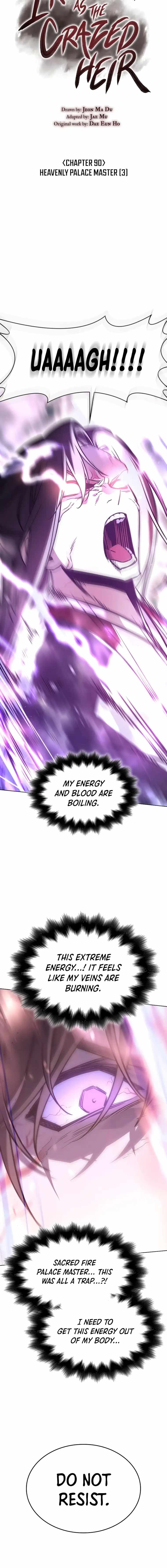 I Reincarnated As The Crazed Heir chapter 90 page 4