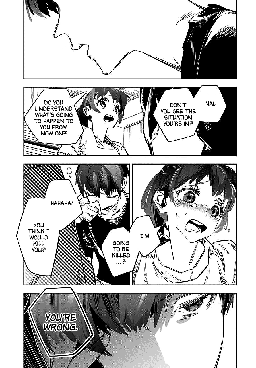 I Reincarnated as the Little Sister of a Death Game Manga's Murder Mastermind and Failed chapter 1 page 10