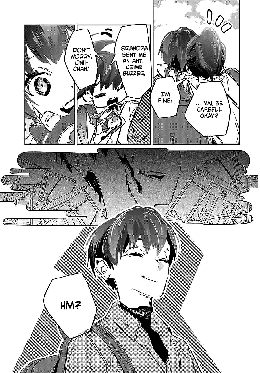 I Reincarnated as the Little Sister of a Death Game Manga's Murder Mastermind and Failed chapter 1 page 15