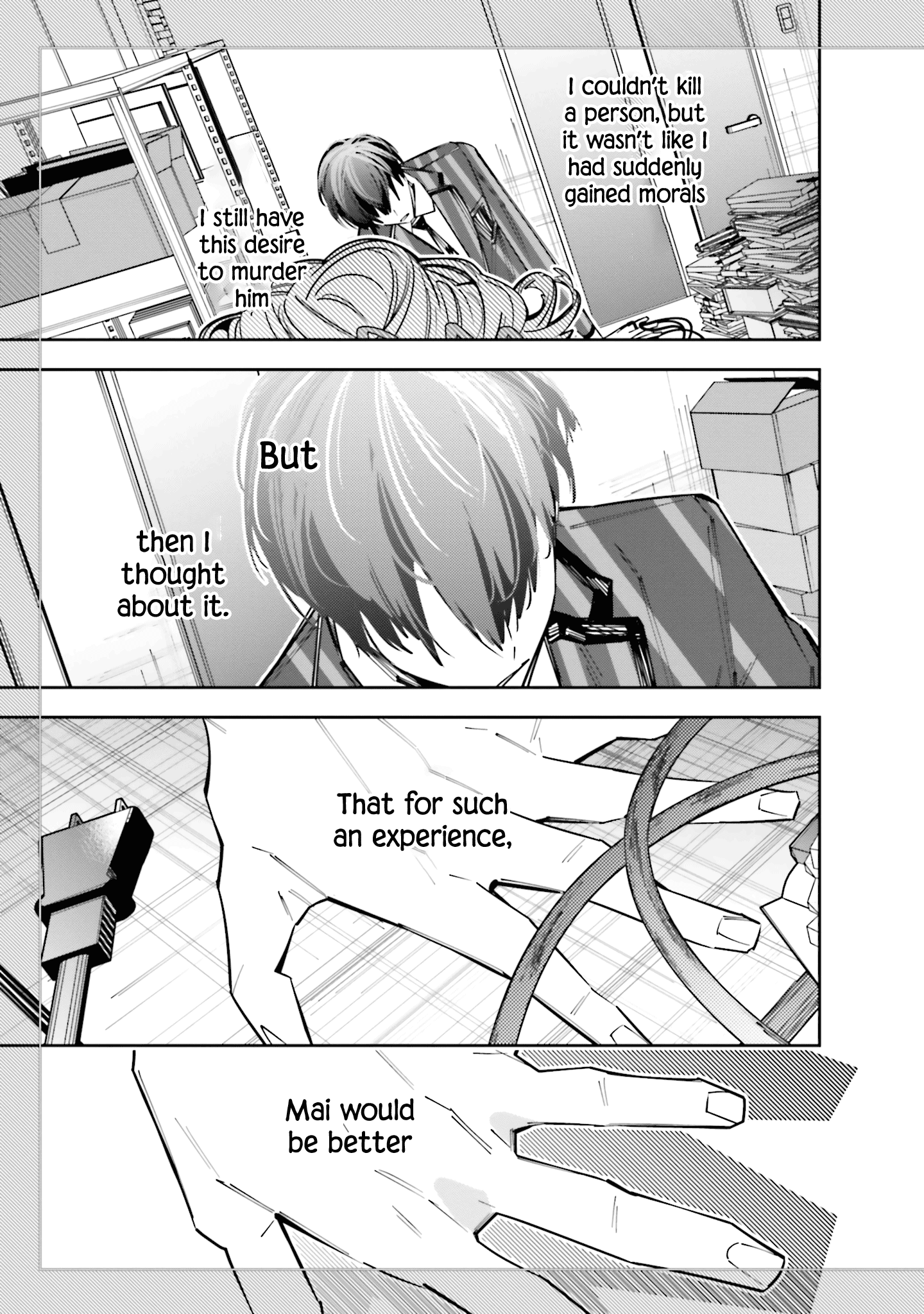 I Reincarnated as the Little Sister of a Death Game Manga's Murder Mastermind and Failed chapter 11 page 11