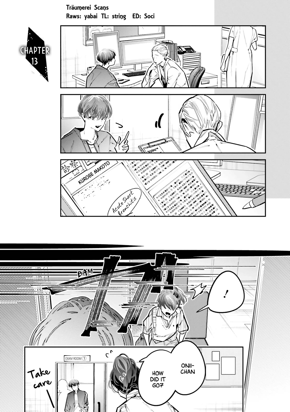 I Reincarnated as the Little Sister of a Death Game Manga's Murder Mastermind and Failed chapter 13 page 1