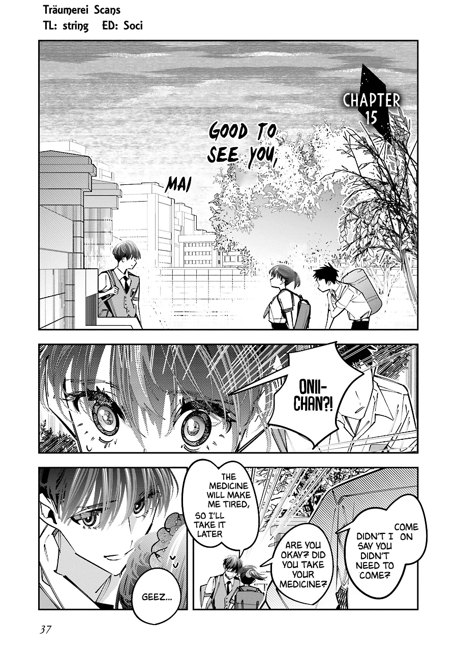 I Reincarnated as the Little Sister of a Death Game Manga's Murder Mastermind and Failed chapter 15 page 1