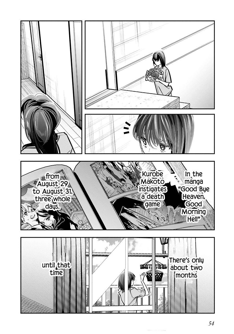 I Reincarnated as the Little Sister of a Death Game Manga's Murder Mastermind and Failed chapter 15 page 18