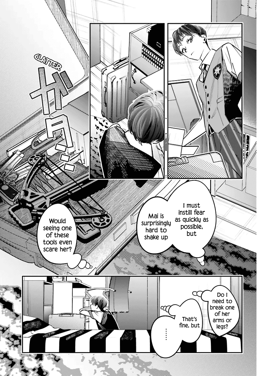I Reincarnated as the Little Sister of a Death Game Manga's Murder Mastermind and Failed chapter 20 page 9