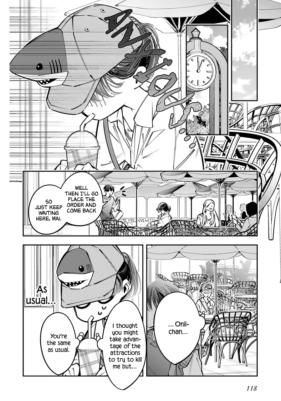 I Reincarnated as the Little Sister of a Death Game Manga's Murder Mastermind and Failed chapter 21 page 8