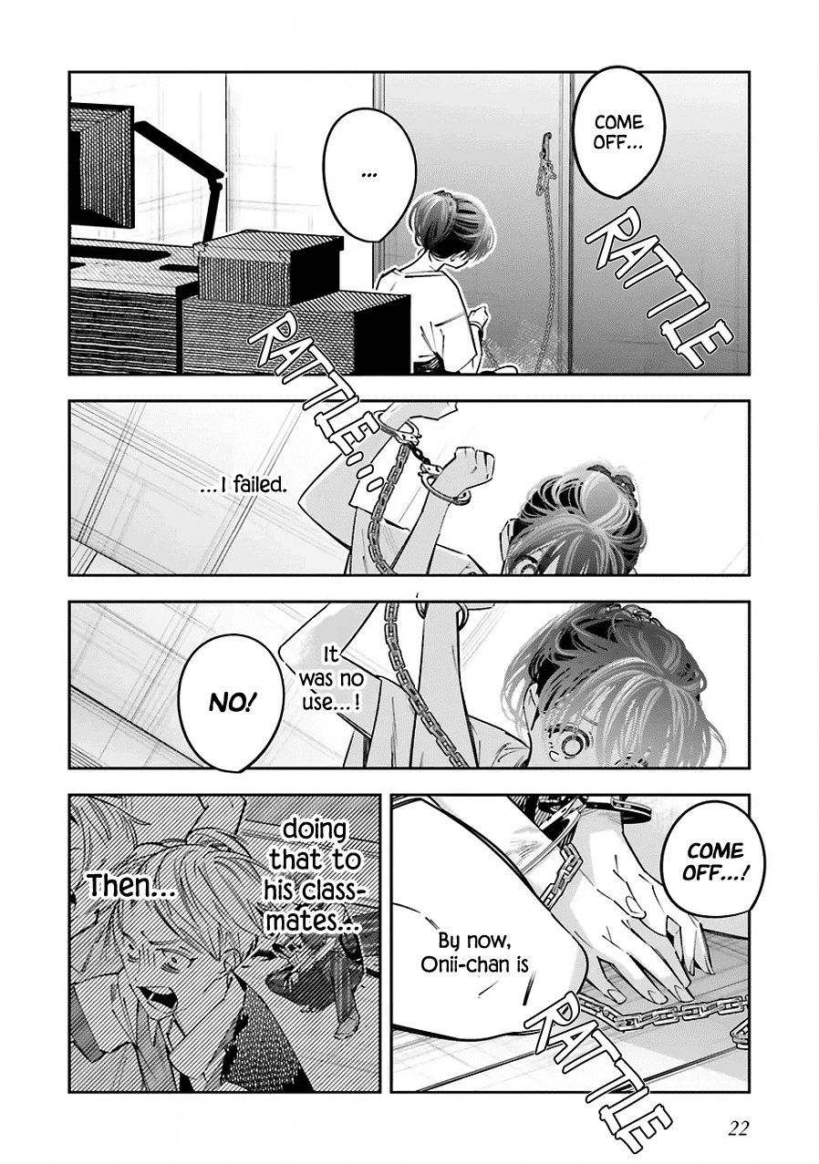 I Reincarnated as the Little Sister of a Death Game Manga's Murder Mastermind and Failed chapter 22 page 22