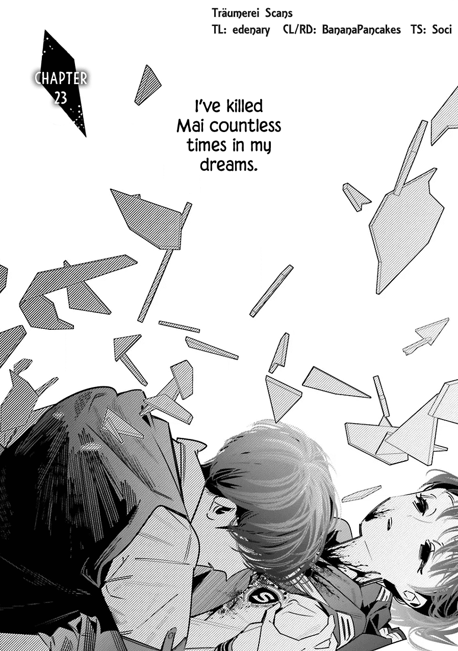 I Reincarnated as the Little Sister of a Death Game Manga's Murder Mastermind and Failed chapter 23 page 1