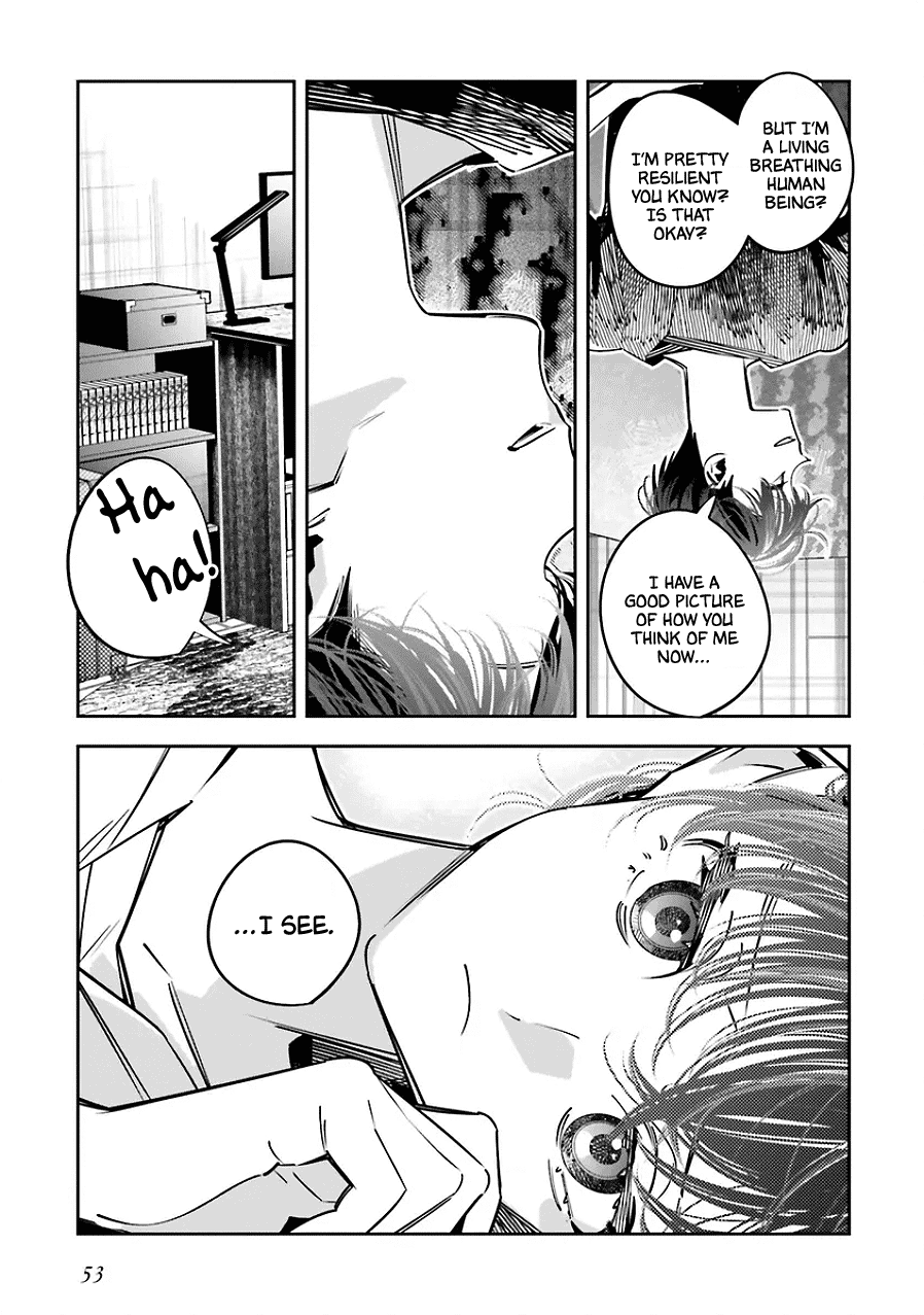 I Reincarnated as the Little Sister of a Death Game Manga's Murder Mastermind and Failed chapter 23 page 19