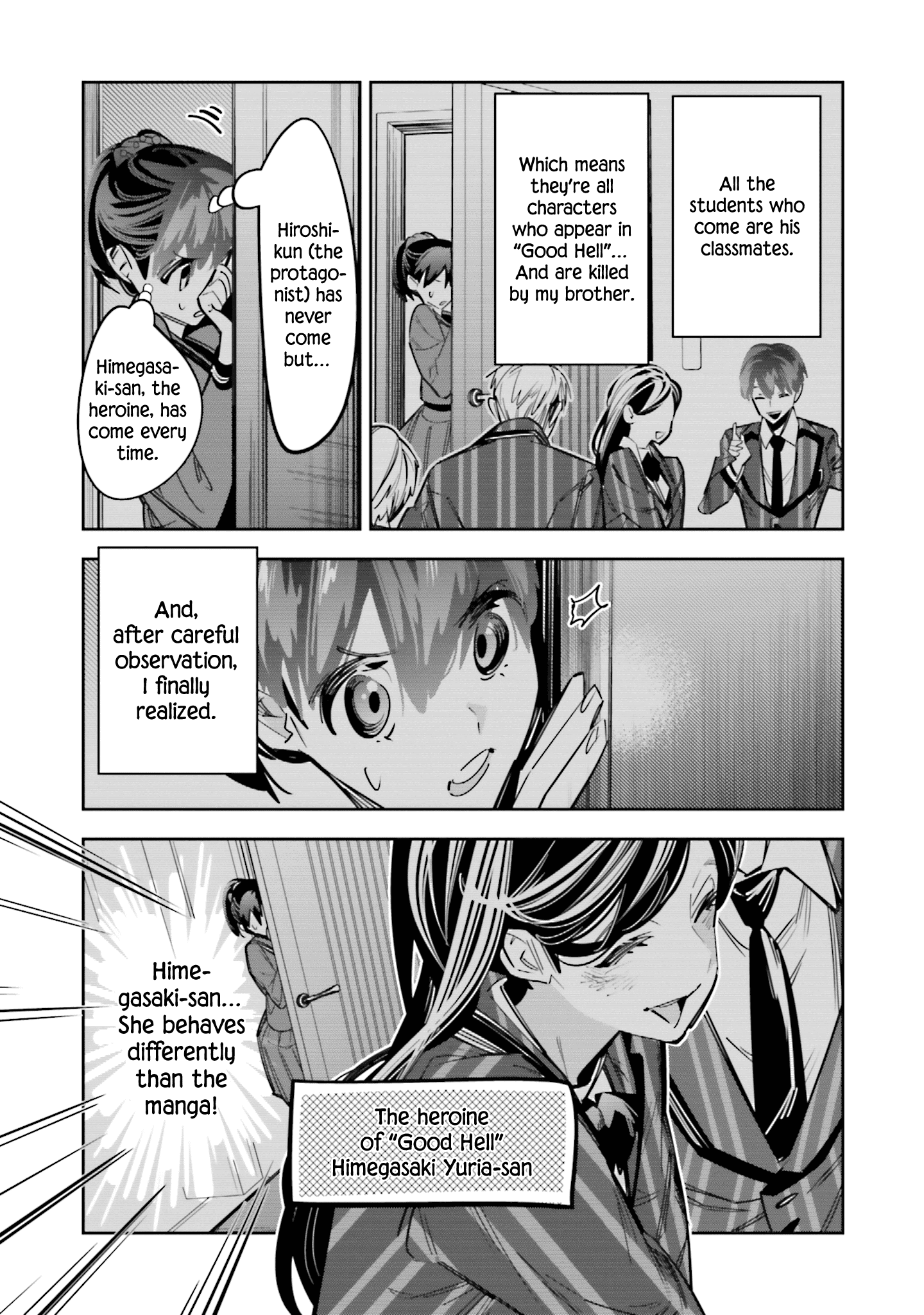 I Reincarnated as the Little Sister of a Death Game Manga's Murder Mastermind and Failed chapter 7 page 13