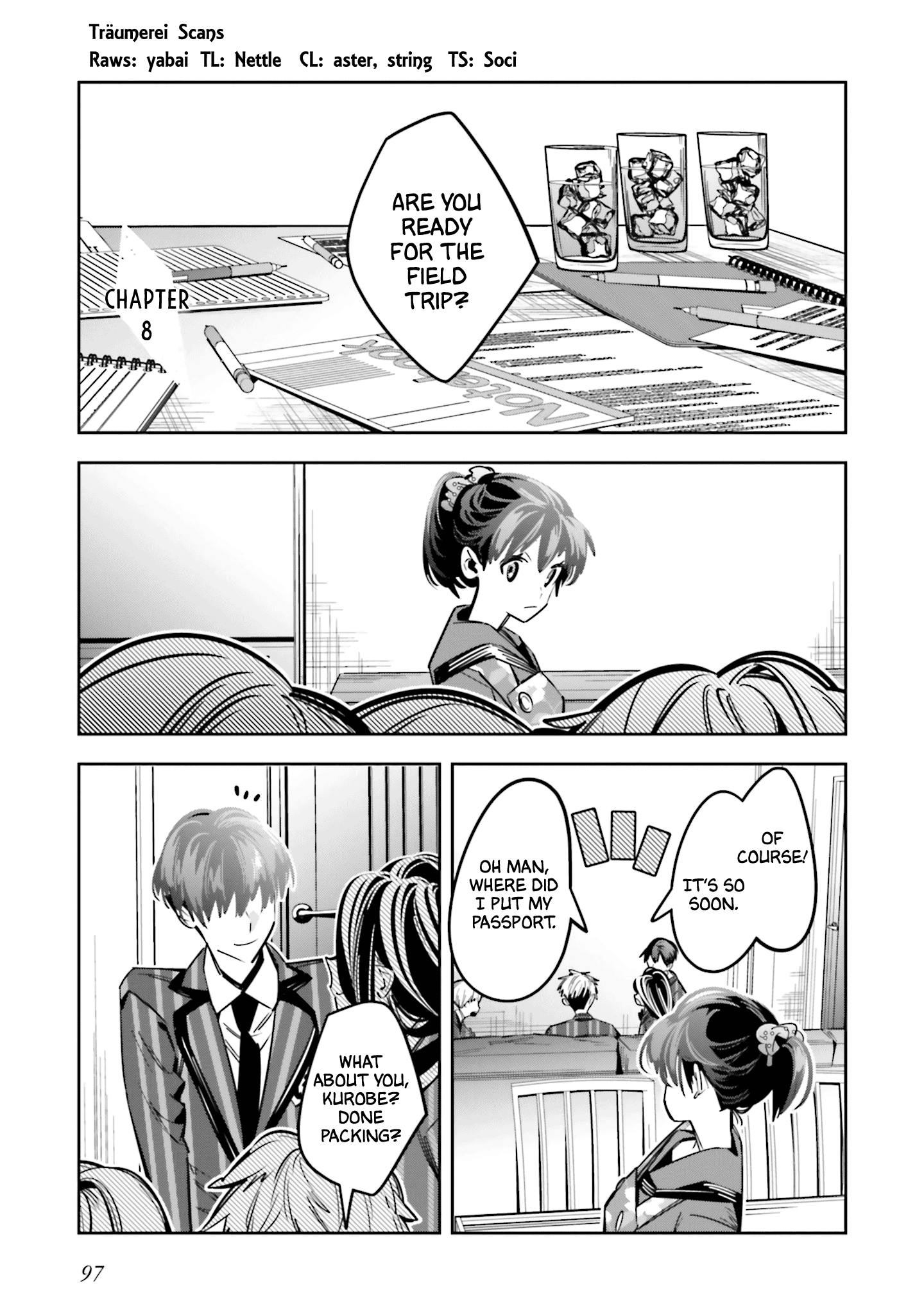 I Reincarnated as the Little Sister of a Death Game Manga's Murder Mastermind and Failed chapter 8 page 1