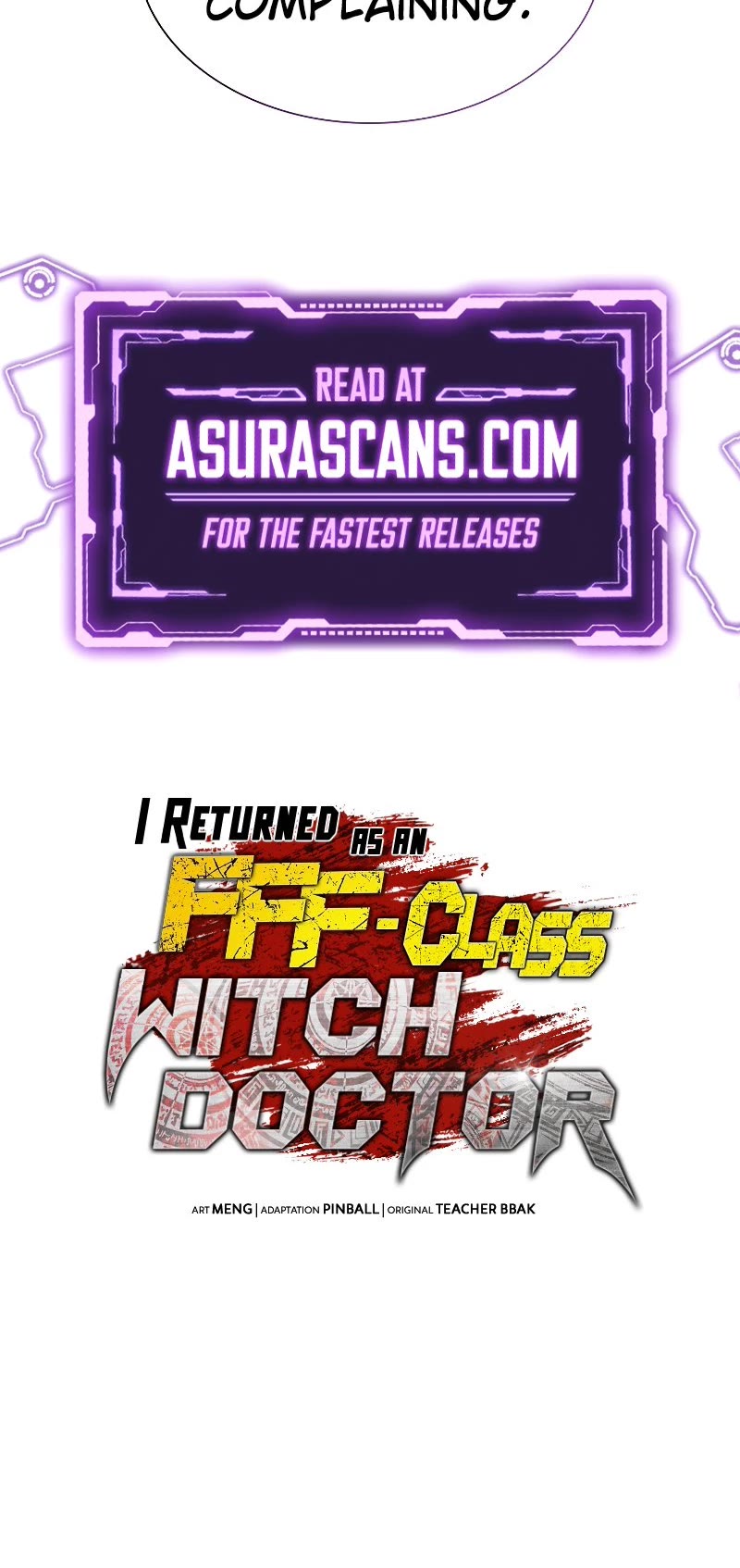 I Returned as an FFF-Class Witch Doctor chapter 21 page 52