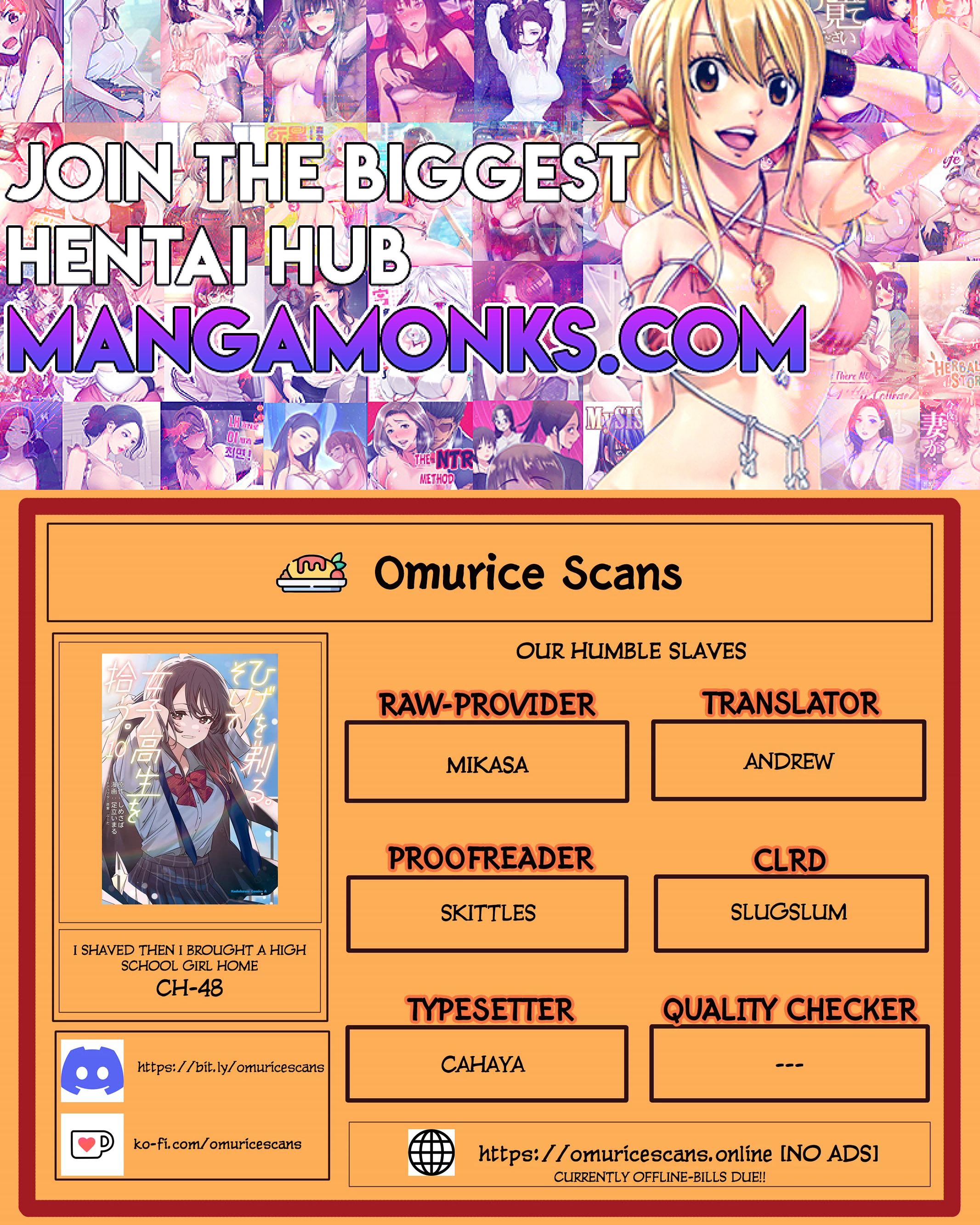 I Shaved. Then I Brought a High School Girl Home. chapter 48 page 1