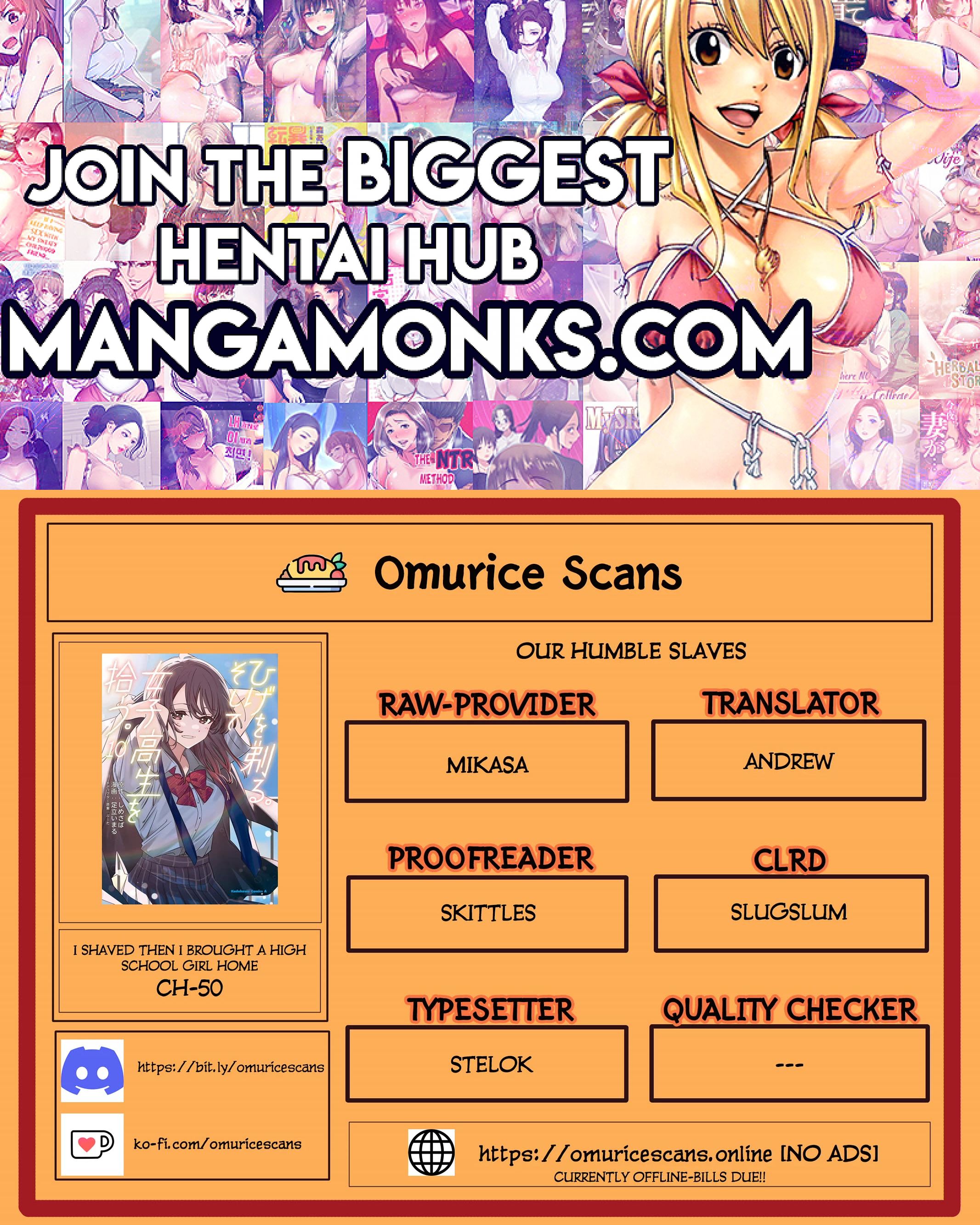 I Shaved. Then I Brought a High School Girl Home. chapter 50 page 1