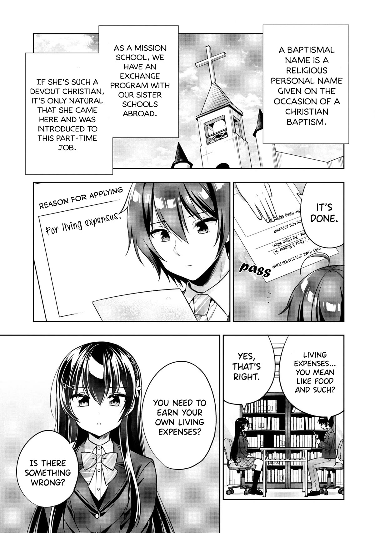 I Spoiled the Kuudere Next to Me and Gave Her the Key to my Home chapter 1 page 40